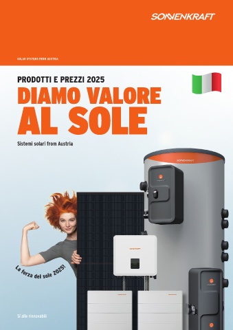 sonnenkraft - listino 2025